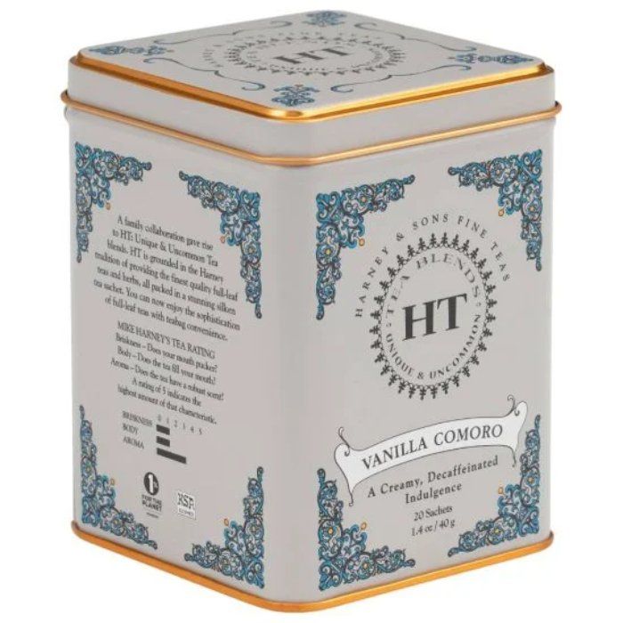 Harney & Sons Tea Ht Comoro Vanilla 20 Bg - Pack Of 4