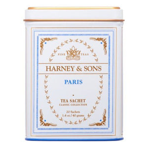 Harney & Sons - Tea Paris White Sachet 20 Bg - Pack Of 4