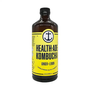 Health Ade - Kombucha Ginger Lemon, 48fo | Pack of 6