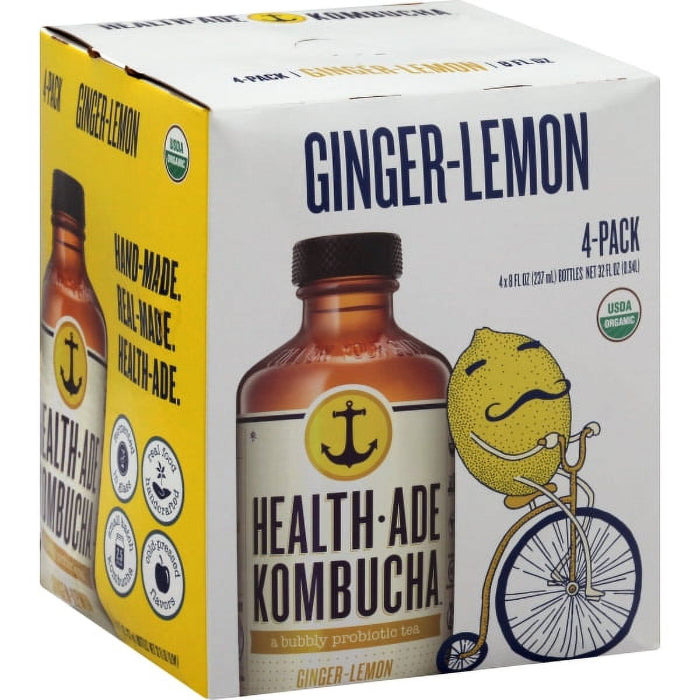 Health Ade - Kombucha (4 pack), 8oz