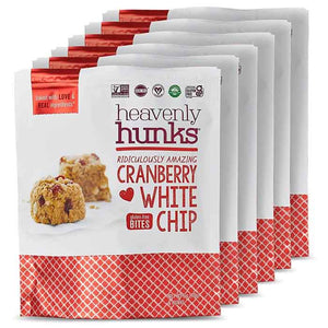 Heavenly Hunks - Cookies White Chocolate Cranberry, 6oz | Pack of 6