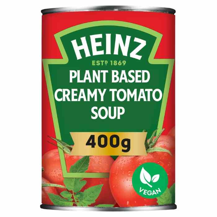 Heinz - Plant Based Vegan Creamy Tomato Soup, 400g Pack of 1