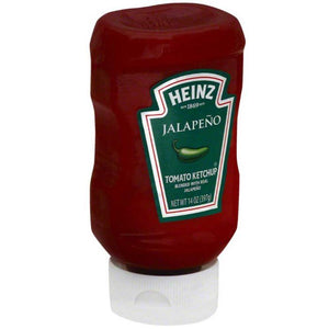 Heinz - Kechup Jalpeno 14 Oz - Pack Of 6