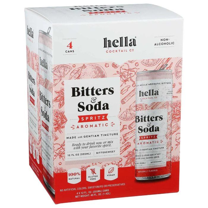 Hella Cocktail - Bitters Sprtz Aromatic 4pk 48 Fo - Pack Of 6