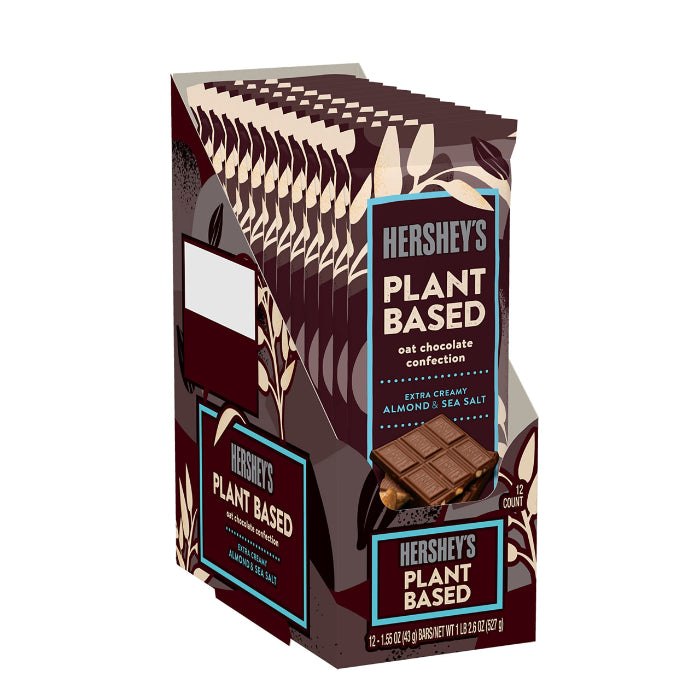 Hershey's - Plant-Based Chocolate Bar Almond & Sea Salt, 1.55oz