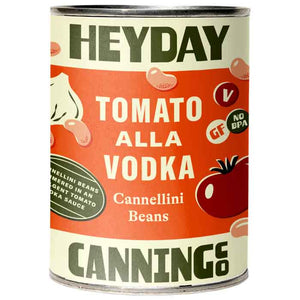 Heyday Canning Co - Cannellini Beans Tomato Alla Vodka, 15oz | Pack of 6