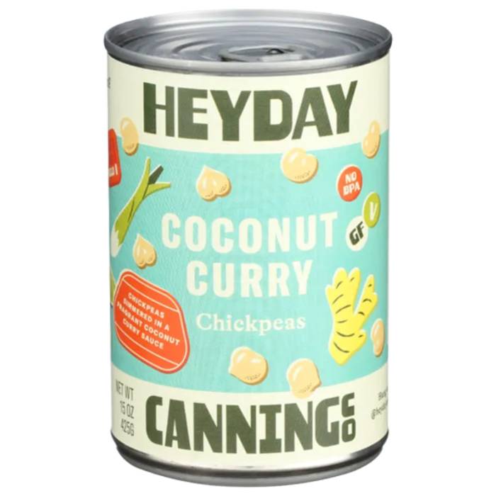 Heyday Canning Co - Chickpeas Coconut Curry, 15oz