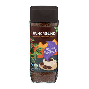 Highground - Coffee Instant Regular, 3.53oz | Pack of 6