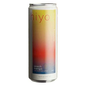 Hiyo - Seltzer Peach Mango, 12fo | Pack of 24