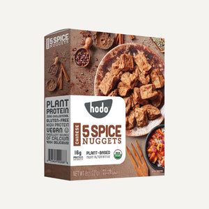 Hodo - Organic Tofu Nuggets 5 Spice, 8oz | Pack of 6