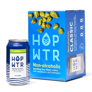 HOP WTR - Non-Alcoholic Water Classic, 6Pk, 72fo