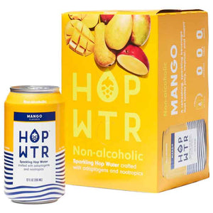 HOP WTR - Non-Alcoholic Water Mango, 6Pk, 72fo