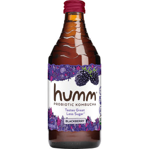 Humm - Kombucha Blackberry, 14fo | Pack of 12