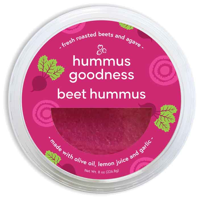 Hummus Goodness - Hummus Beet, 8oz  Pack of 6