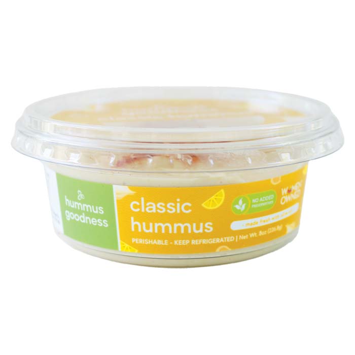 Hummus Goodness - Hummus Classic, 8oz  Pack of 6