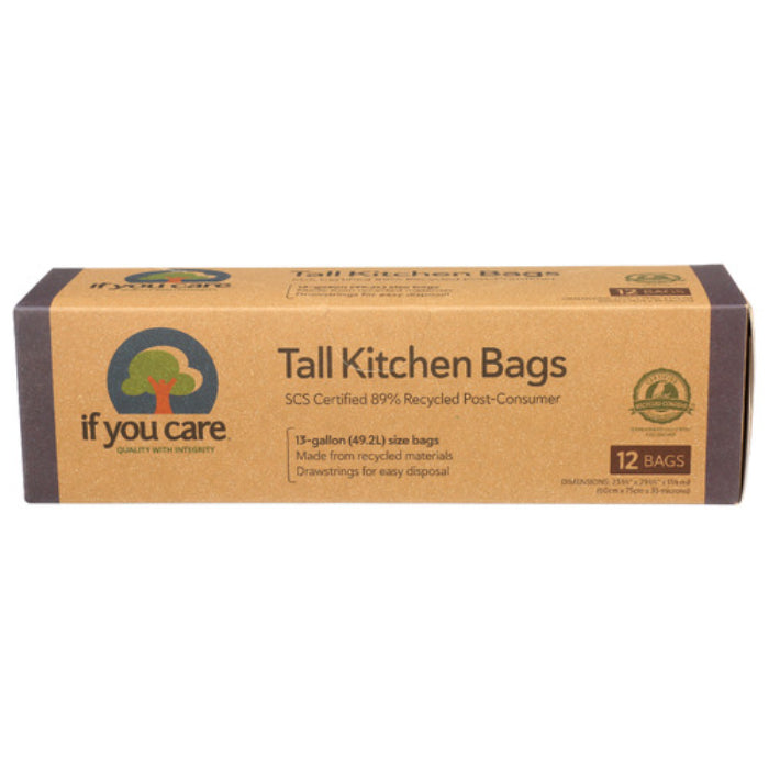 If You Care - Trash Bags - 13 Gallon, 12bg (Pack of 1)