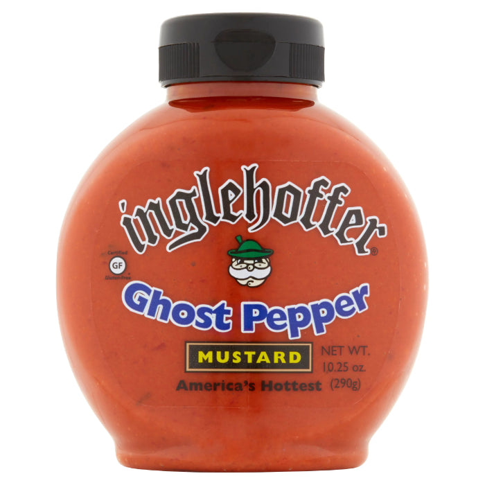 INGLEHOFFER - MUSTARD GHOST PEPPER SQZ 10.25 OZ - Pack of 6