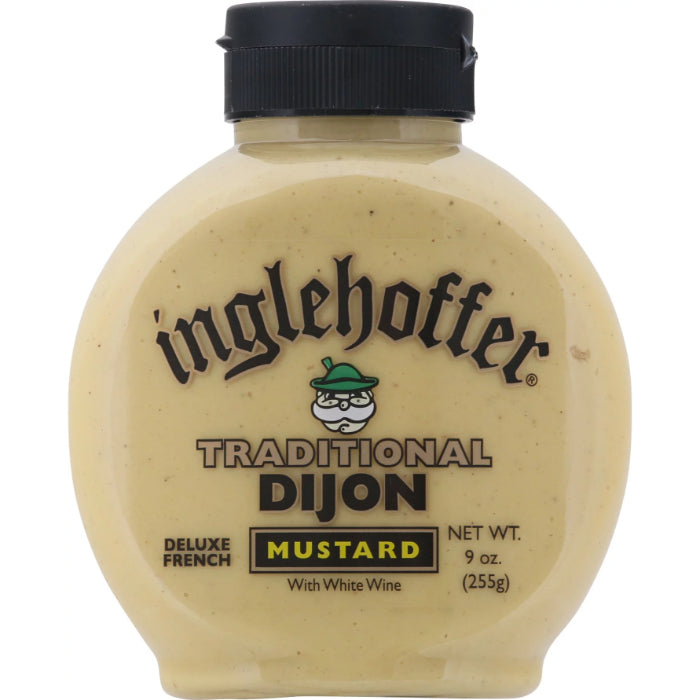 INGLEHOFFER - MUSTARD SQZ DIJON TRDNL 9 OZ - Pack of 6