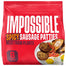 Impossible Foods - Sausage Patties, 12.8oz | Spicy | Pack of 8