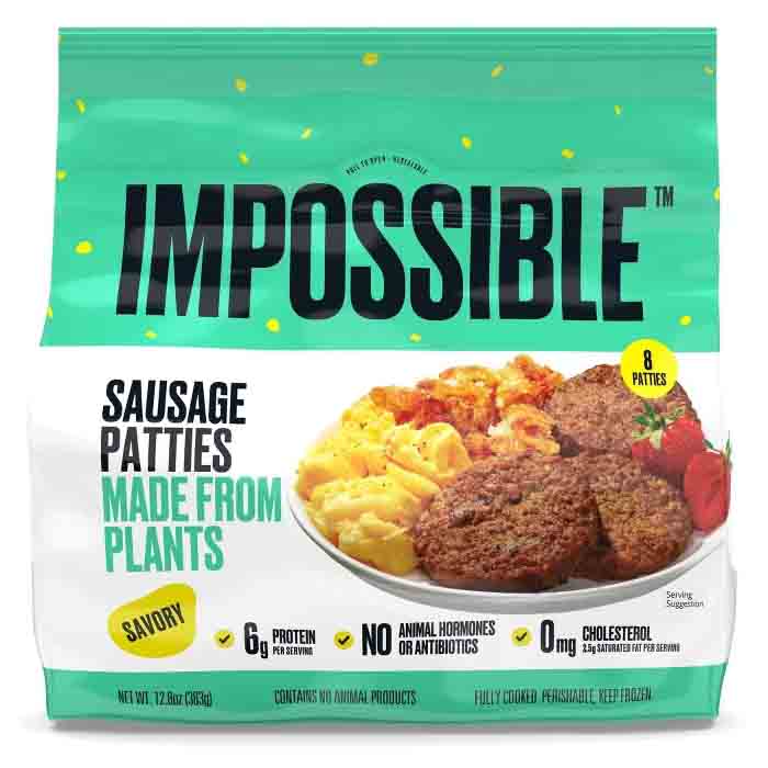 Impossible - Savory Sausage Patties, 12.8oz