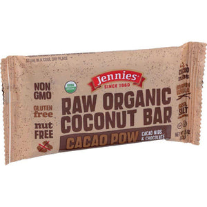 Jennies - Bar Coconut Cacao Powder Raw Organic 1.5 Oz - (Pack of 12)