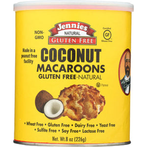 JENNIES - Macaroon Coconut Pouch 8 OZ - Pack of 1