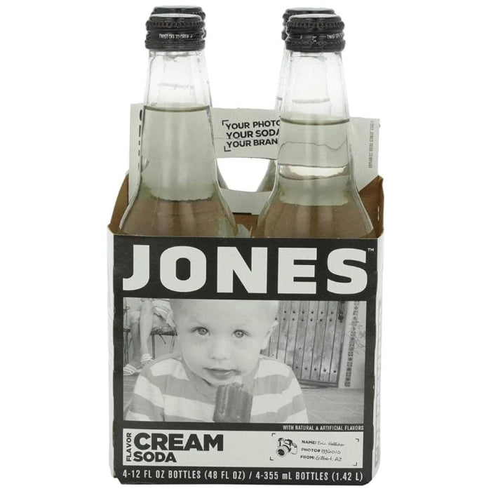 Jones - Soda 4Pk Cream 48 Fo - (Pack of 6)