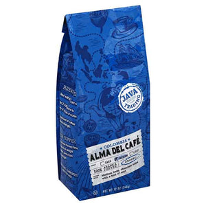 Java Trading - Coffee Ground Alma Del Cafe, 12oz | Pack of 6
