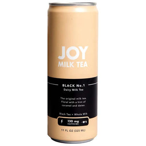 Joy Milk Tea - Black Tea w/ Dairy Free Milk, 11fo | Pack of 12