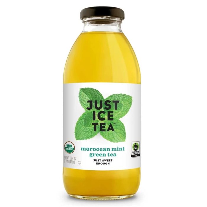Just Ice Tea - Tea Moroccan Mint Org 16 Fo - Pack Of 12