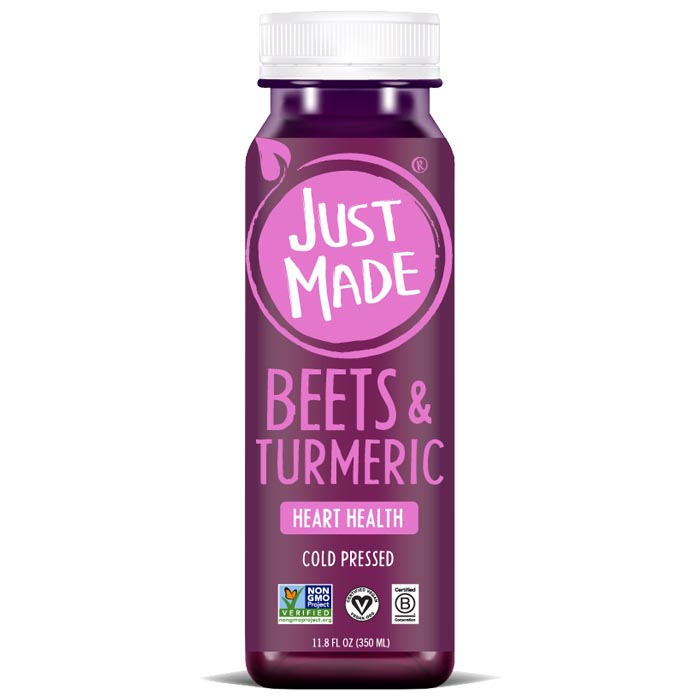 Just Made Juice - Juice Beets & Turmeric, 11.8fo  Pack of 8