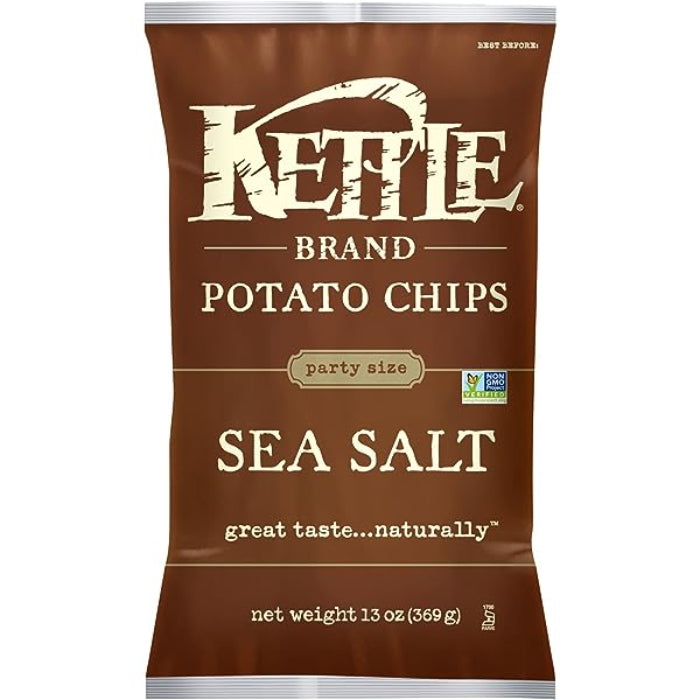KETTLE FOODS - CHIP PTO SEA SALT 13 OZ - Pack of 9