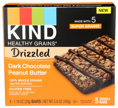 KIND - Granola Bar, Drizzled Dark Chocolate Peanut Butter