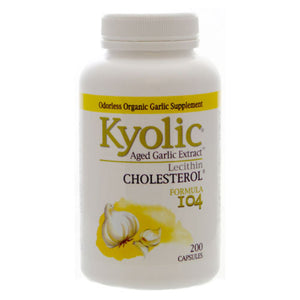 Kyolic - Formula 104, 200 Capsules - Pack of 1