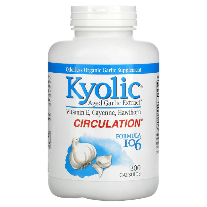 Kyolic - Formula 106, 300 Capsules