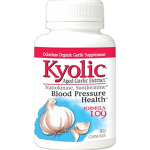 Kyolic - Formula 109 Blood Pressure, 80 Capsules - Pack of 1