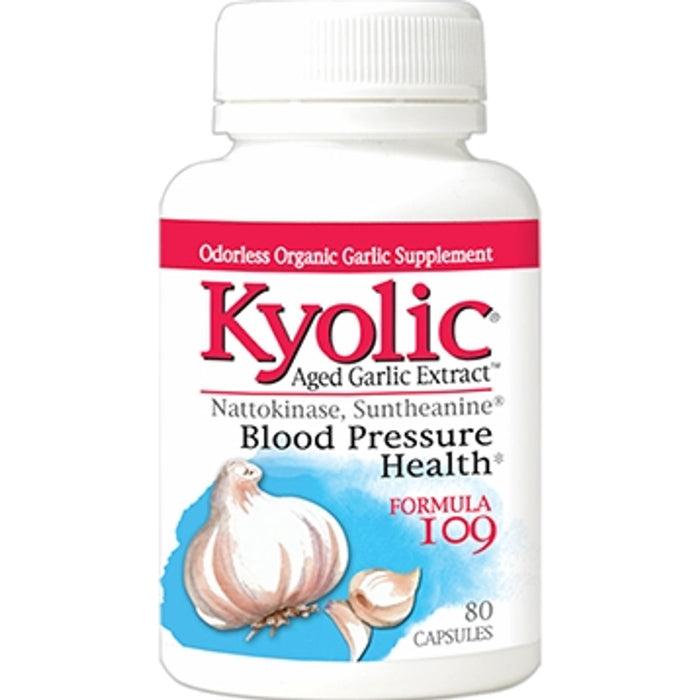 Kyolic - Formula 109 Blood Pressure, 80 Capsules