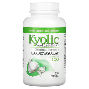 Kyolic - Organic Formula 100, 200 Capsules - Pack of 1