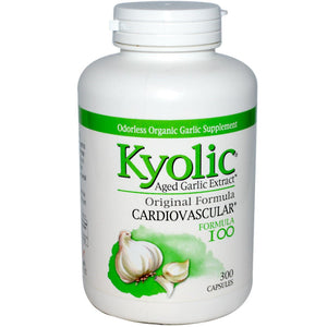 Kyolic - Organic Formula 100, 300 Capsules - Pack of 1