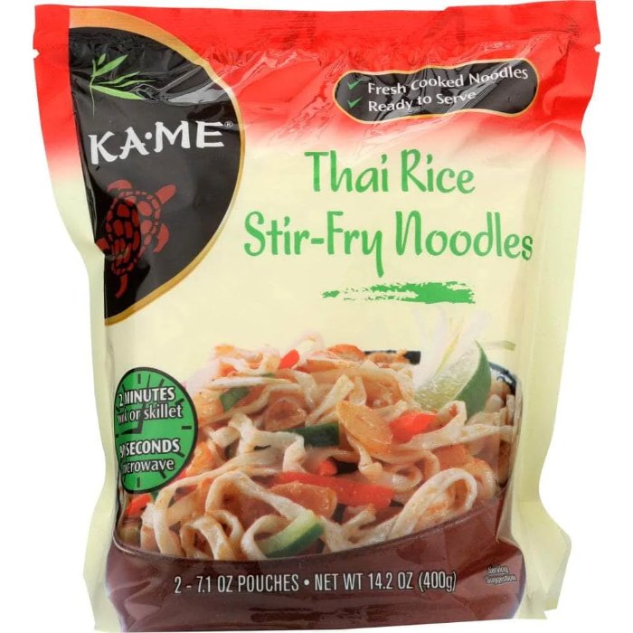 Ka Me - Noodle 2pk Stir-Fry Thai Rice 14.2 Oz - Pack Of 6