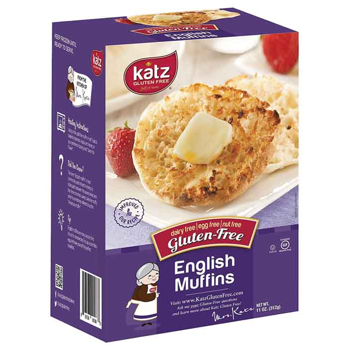 Katz - English Muffins Gf, 11oz  Pack of 6