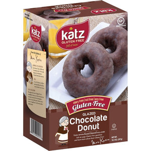 Katz - Donut Glazed Chocolate Gf 10.5 Oz - Pack Of 6