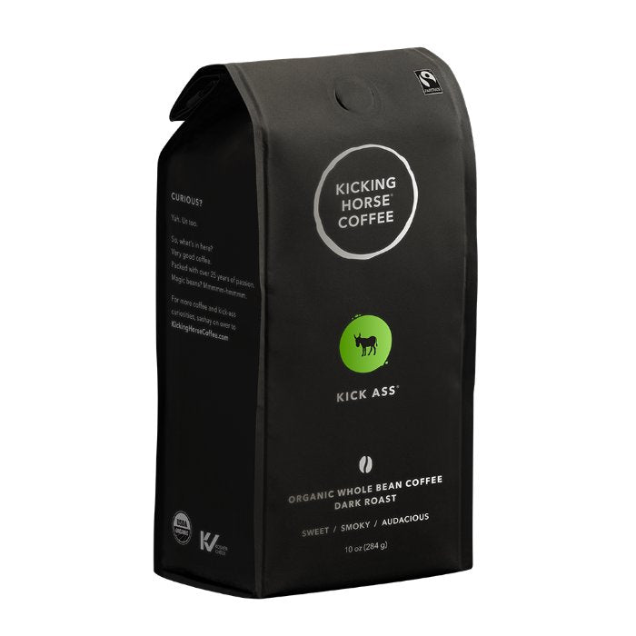Kicking Horse - Coffee Kick Ass Dark Bean 10 Oz - Pack Of 6