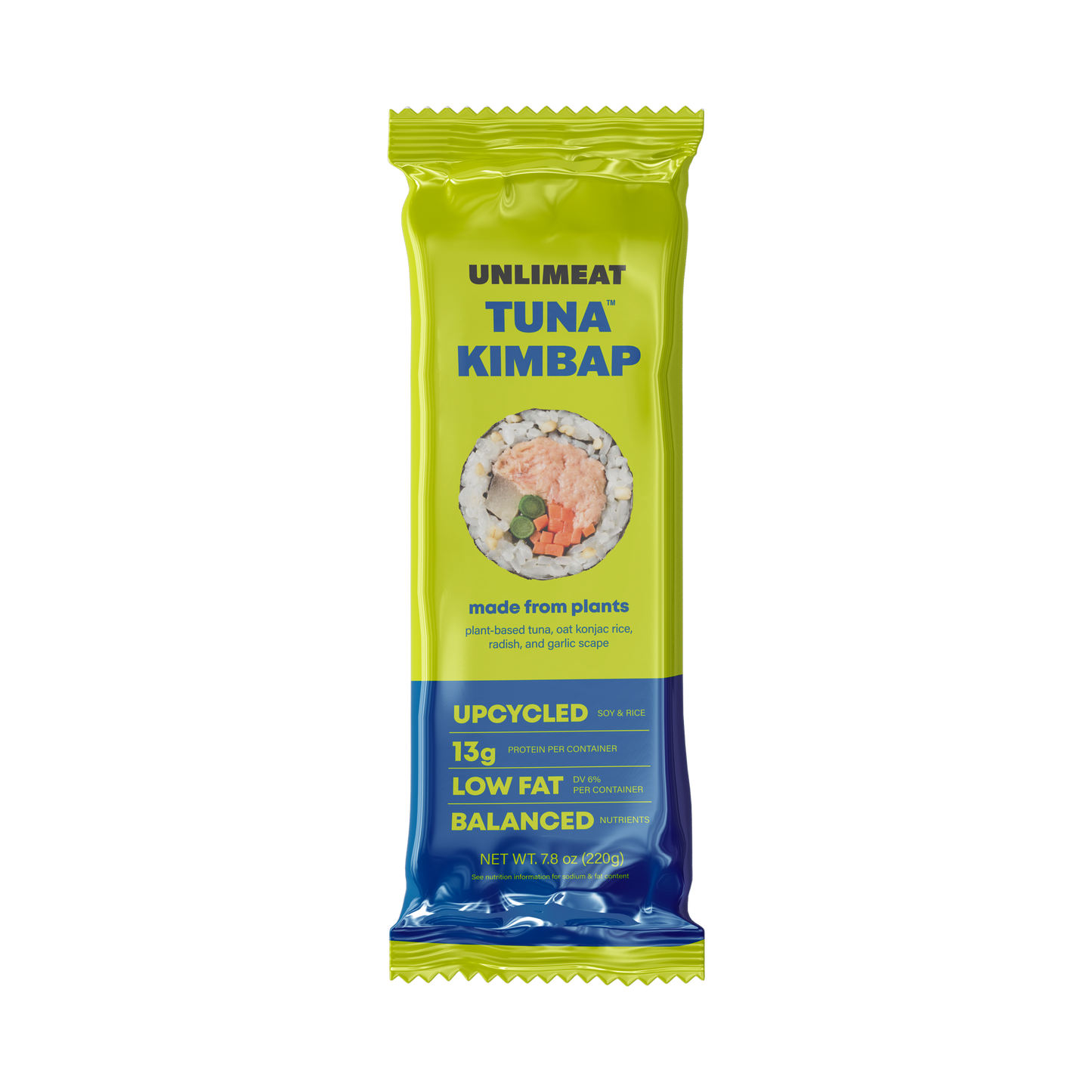 Unlimeat - Plant-Based Kimbap Tuna Roll, 7.8oz