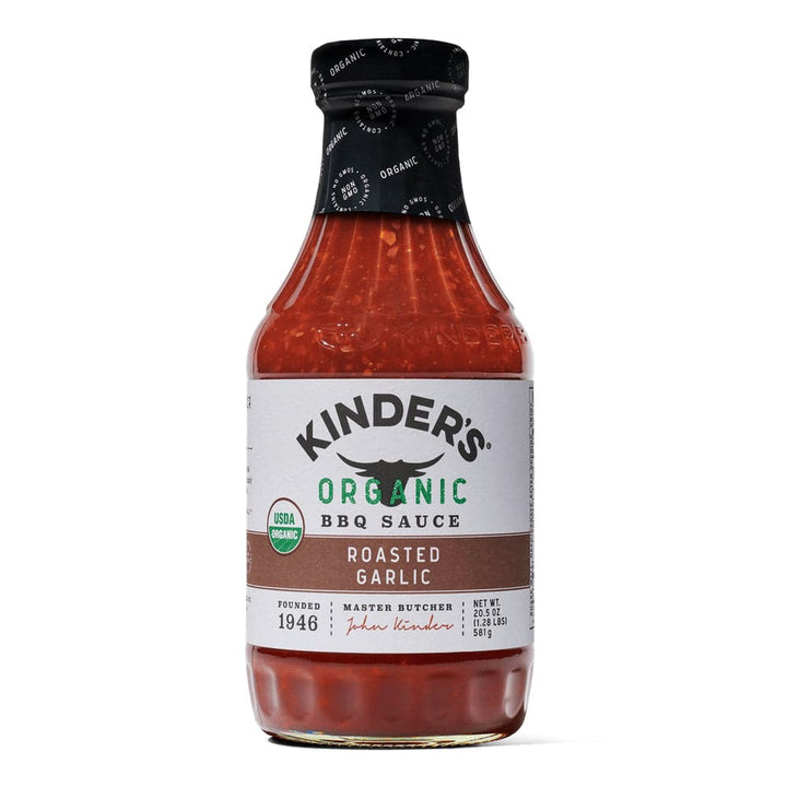 Kinder's - Organic Roasted Garlic BBQ Sauce, 17.5 Oz