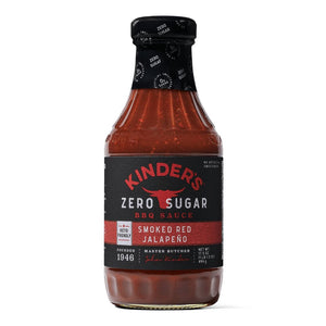 Kinder's - Organic Smoked Red Jalapeno BBQ Sauce, 17.5 Oz - (Pack of 6)