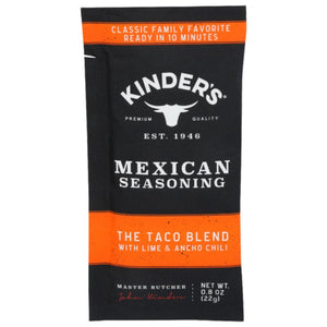 Kinder's - The Taco Blend Seasoning, 0.8 Oz - (Pack of 15)