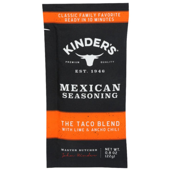 Kinder's - The Taco Blend Seasoning, 0.8 Oz