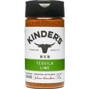 Kinder's - Rub Tequila Lime BBQ, 5 Oz - Pack Of 6