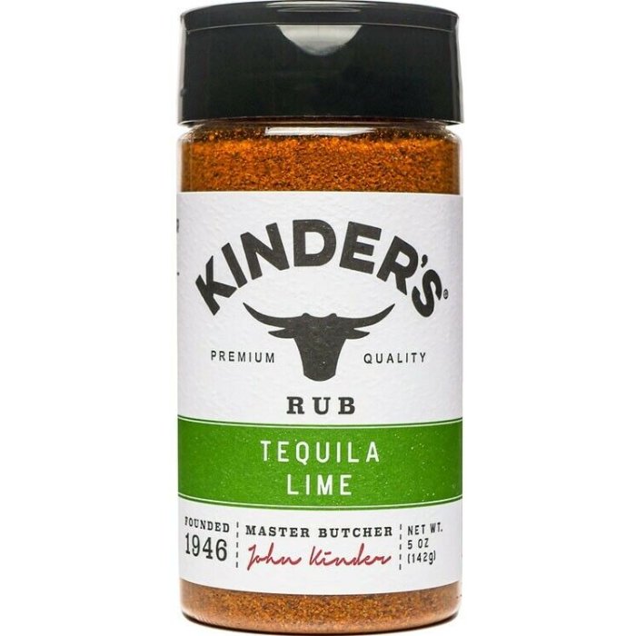 Kinder's Rub Tequila Lime BBQ 5 Oz